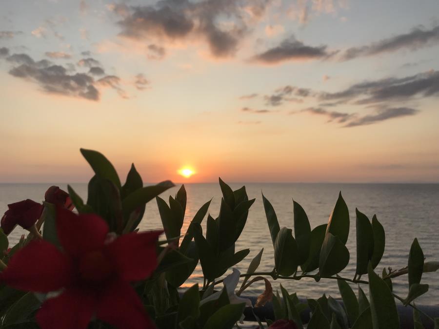 Sonnenuntergang über Capri