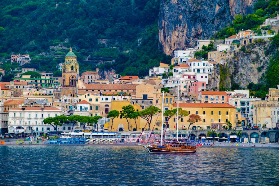 Schiffahrt Salerno - Amalfi
